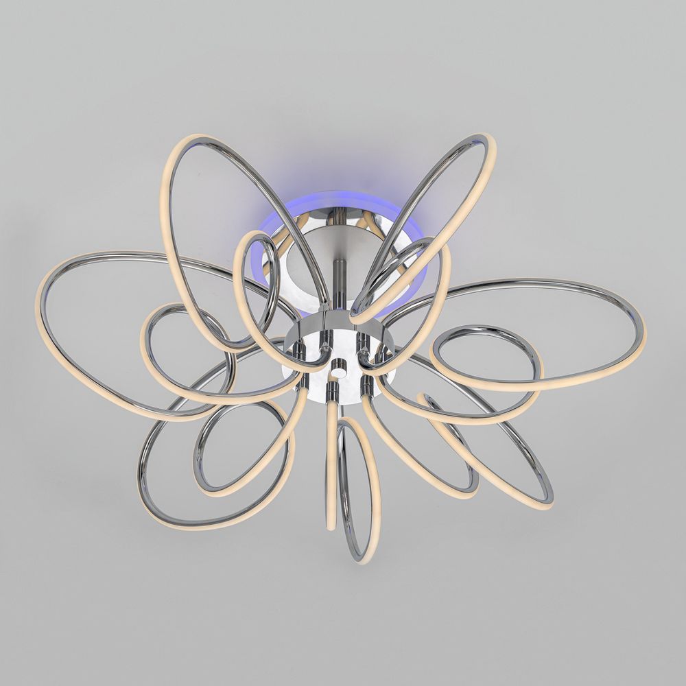 Citilux SALMA SMART CL224A171 RGB LED Умная люстра Хром