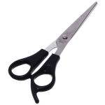 Ножницы для стрижки волос прямые, с упором,16см