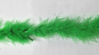 Боа "Пух марабу", дл. 1,8 м., 10 гр, зелёный