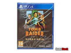 PS4 Tomb Raider 1-2-3 (I-II-III) Remastered (Новый, Полностью на русском языке, CUSA-43774)