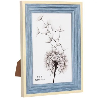 Фоторамка 10*15см «Вена» синий, пластик