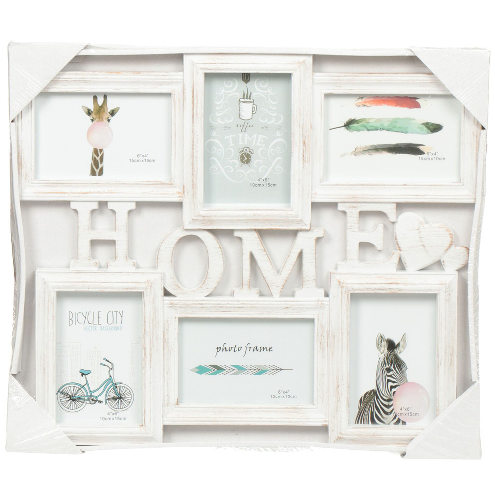 Фоторамка-коллаж на 6 фото, 40.5х47 см, Home винтаж, Y3-1583