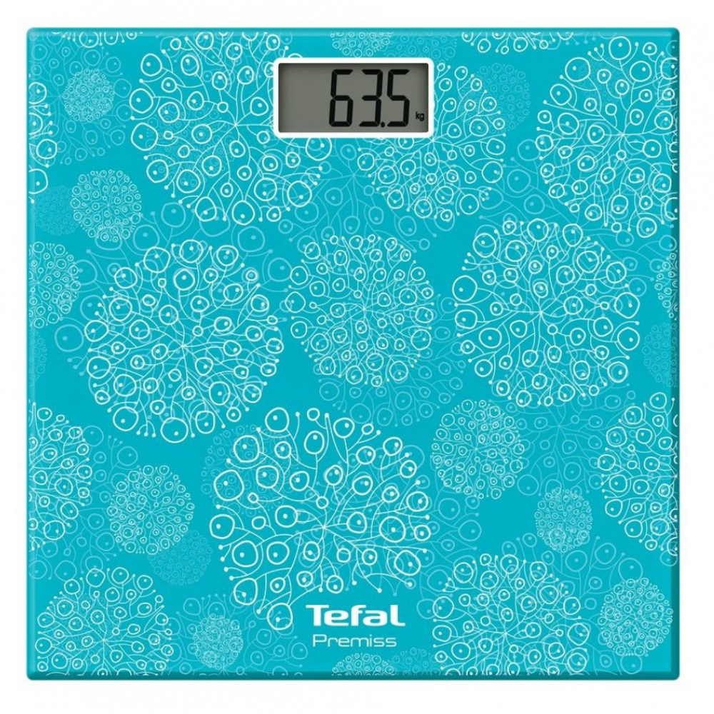 Напольные весы Tefal Premiss Peacock Blue PP1077V0
