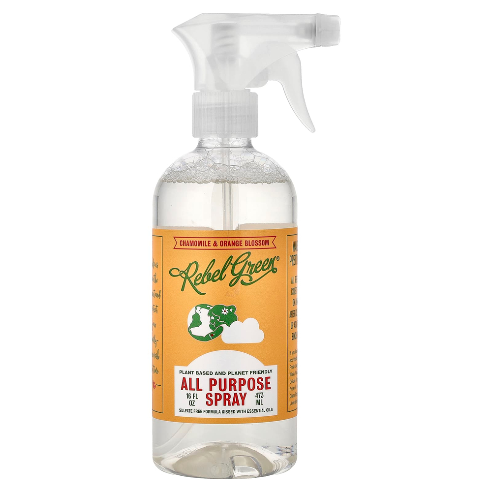 Rebel Green, Универсальный спрей, ромашка и цветы апельсина, 473 мл (16 жидк. унц.)