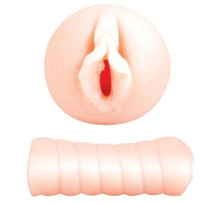 Мастурбатор-вагина REALSTUFF SMOOTH PUSSY TO-GO