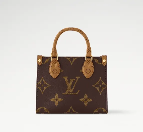 Сумка Louis Vuitton Onthego коричневый/бежевый