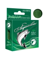 Плетеный шнур рыболовный lon Dark-Green 0,30mm 100m