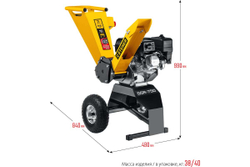 Бензиновый измельчитель STEHER GSR-750