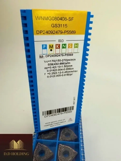 Пластины WNMG080408-SF GS3115 10 шт