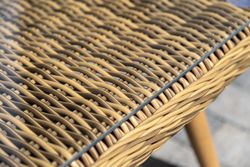 "Прованс" лаунж-зона плетеная из искусственного ротанга, цвет соломенный