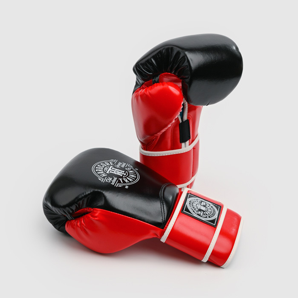 Боксерские перчатки HT HardLea Black/Red