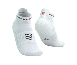 Теннисные носки Compressport Pro Racing v4.0 Run Low 1P - белый