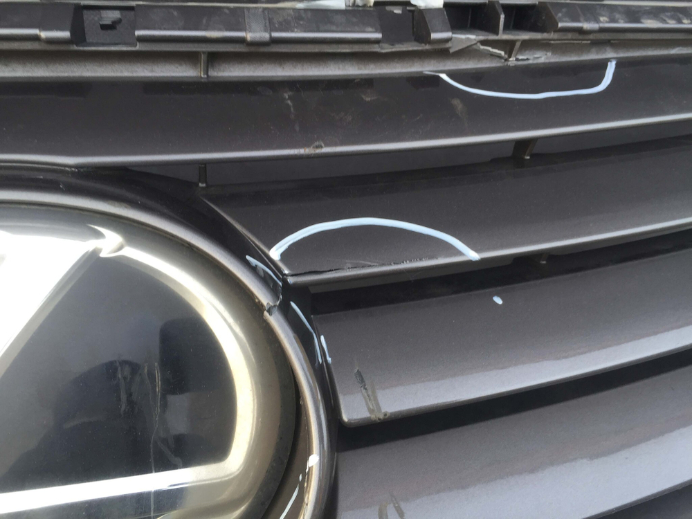 Решетка радиатора Lexus RX 4 15-19 Б/У Оригинал 5311148320