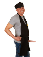 Фартук Такси с фаллосом (Цвет: черный)