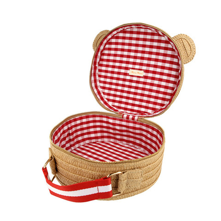 Сумка плетёная "Мишка"