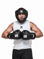 Перчатки для бокса черные Tomorrow star