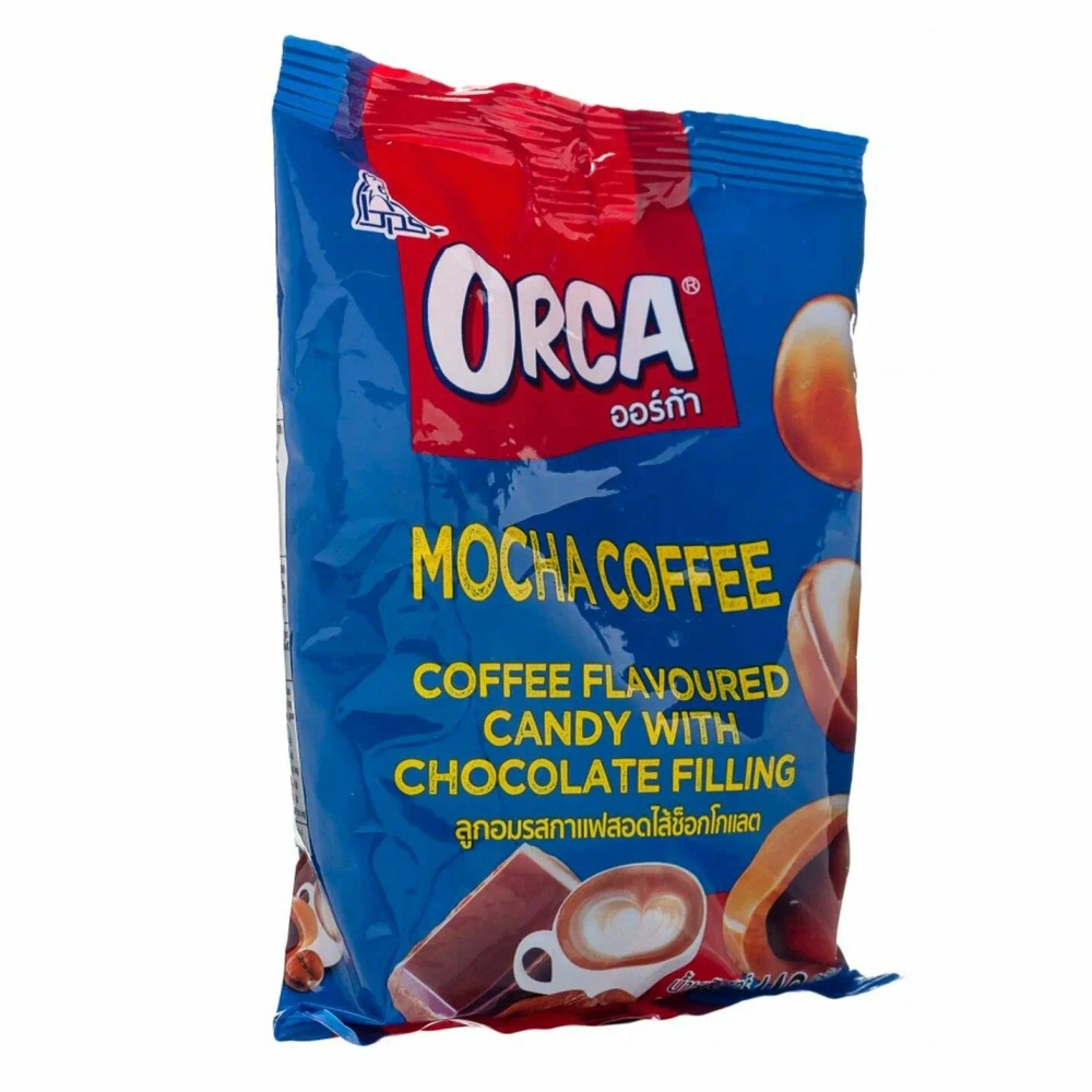 Конфета "Orca" со вкусом кофе и начинкой, 140г