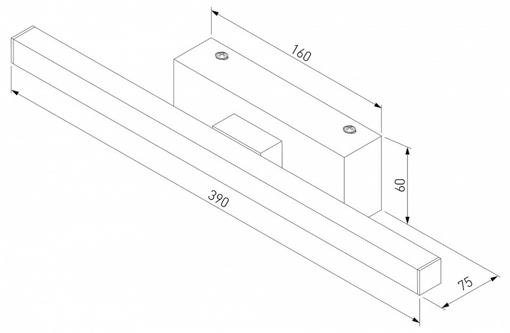 Подсветка для картины Elektrostandard Rino a061223