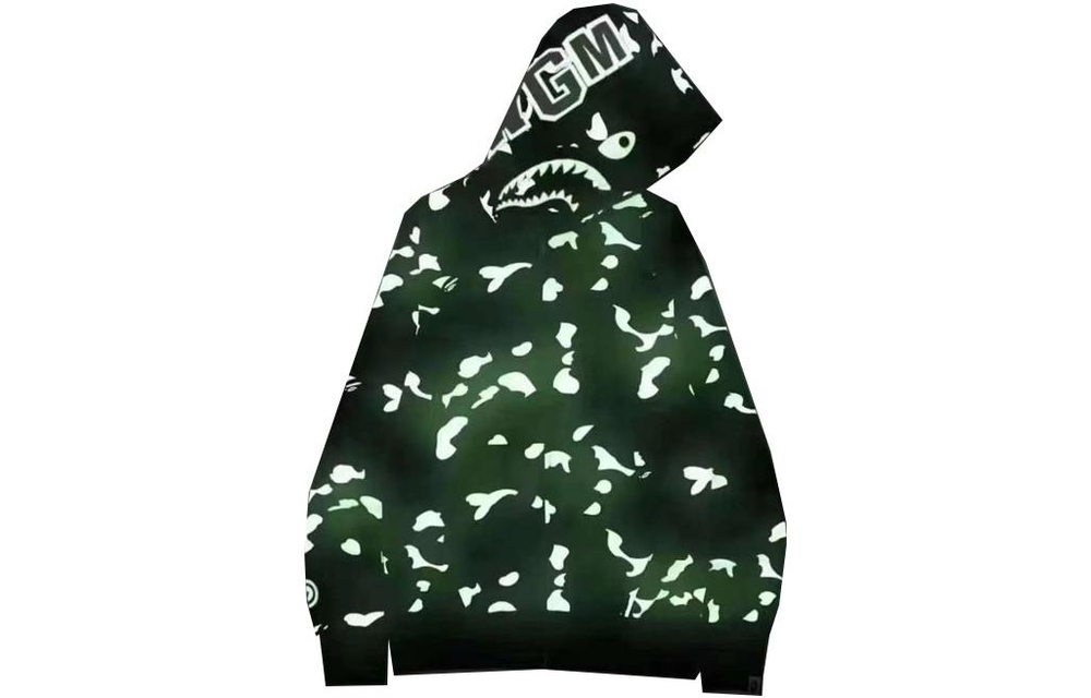 A Bathing Ape City Camo Shark Full Zip Худи Ss23