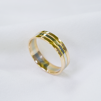 Обручальное кольцо Горизонт