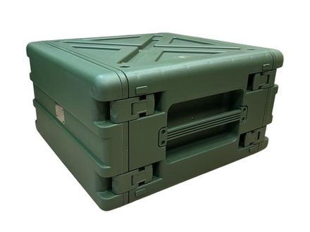 Ударопрочный кейс рэковый кейс 6 юнитов - DGCASE@RACK6U (темно-оливковый цвет)