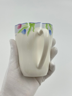 Кружка с сиреневой каймой Givenchy by Yamaka