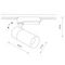 Трековый однофазный светильник Nowodvorski Profile Tinos Led White 10375