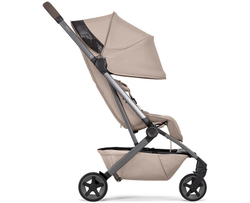 Детская прогулочная коляска Joolz Aer 2 с бампером Sandy Taupe/Mid Brown Carbon