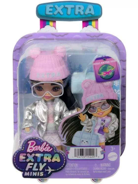 Кукла Барби Экстра Extra Fly Minis Snow