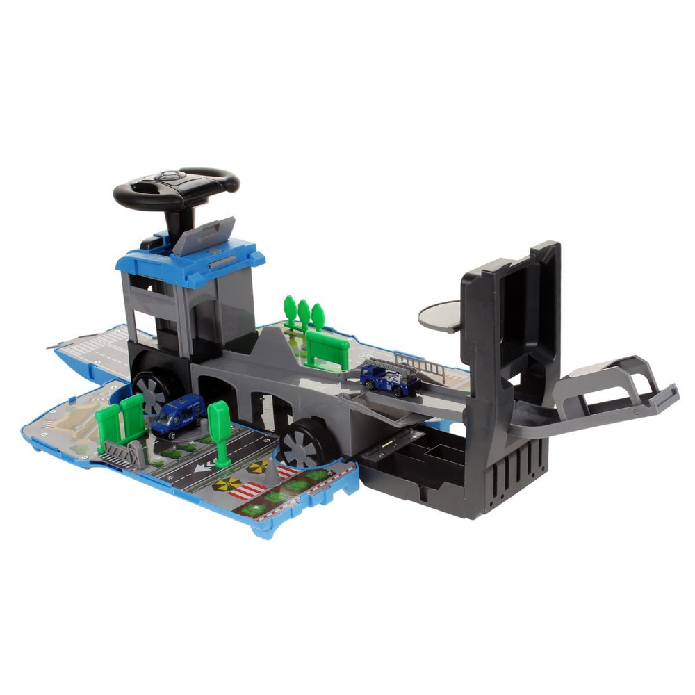 Парковка "Пропускной пункт" (52х19х36) (бат.3*AA не в комплекте ) в коробка