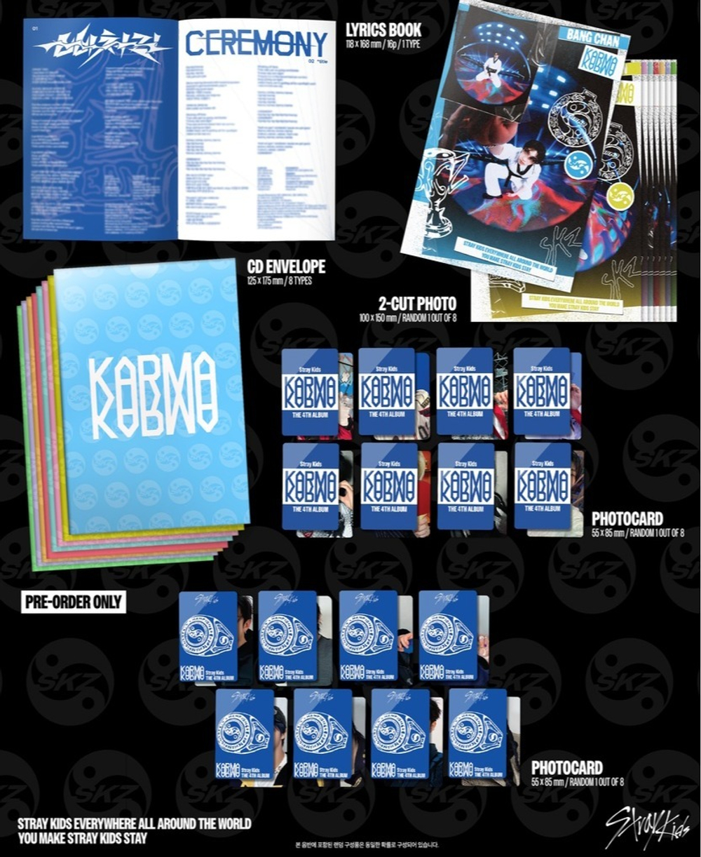 Альбом Stray Kids - [KARMA] (ACCORDION Ver.)