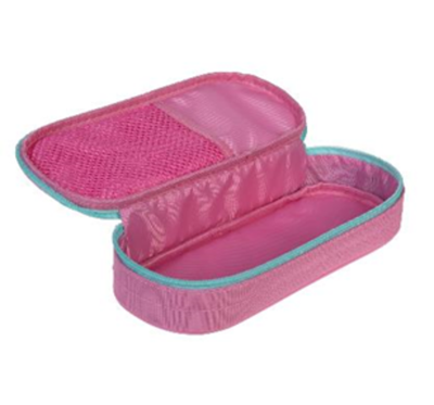 Пенал 220х90х50мм с карманом на молнии "Слушай музыку!"