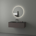 Зеркало Evoform с LED-подсветкой 18 W Ø70 см Сенсорный выключатель Нейтральный белый свет