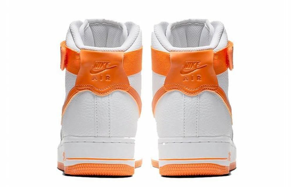 Кроссовки Nike Air Force 1 Vibrant Orange (Женская размерная сетка)