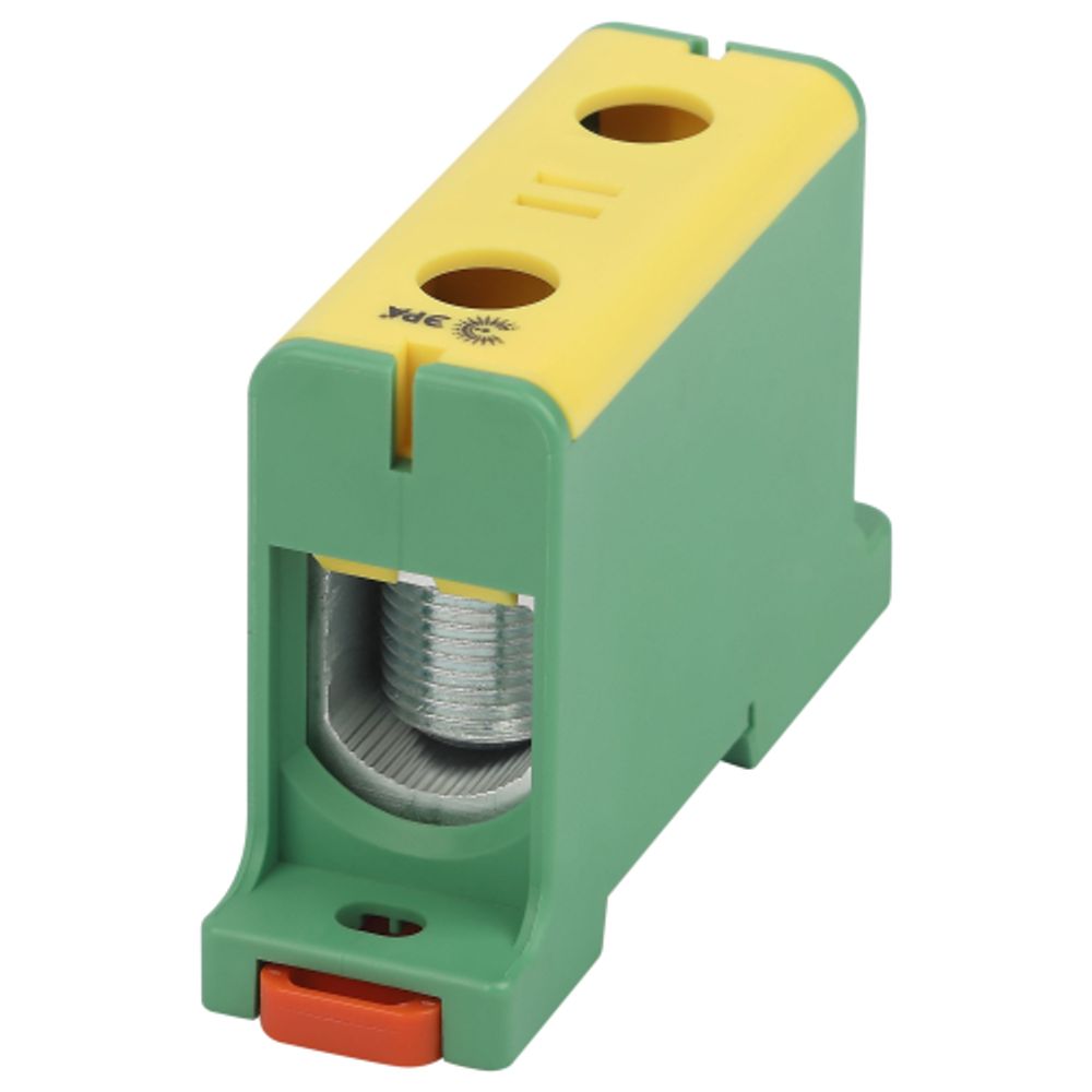 Клемма силовая вводная КСВ ЭРА NO-224-133 KE63.3 35-150 мм2 желтая/зеленая PE