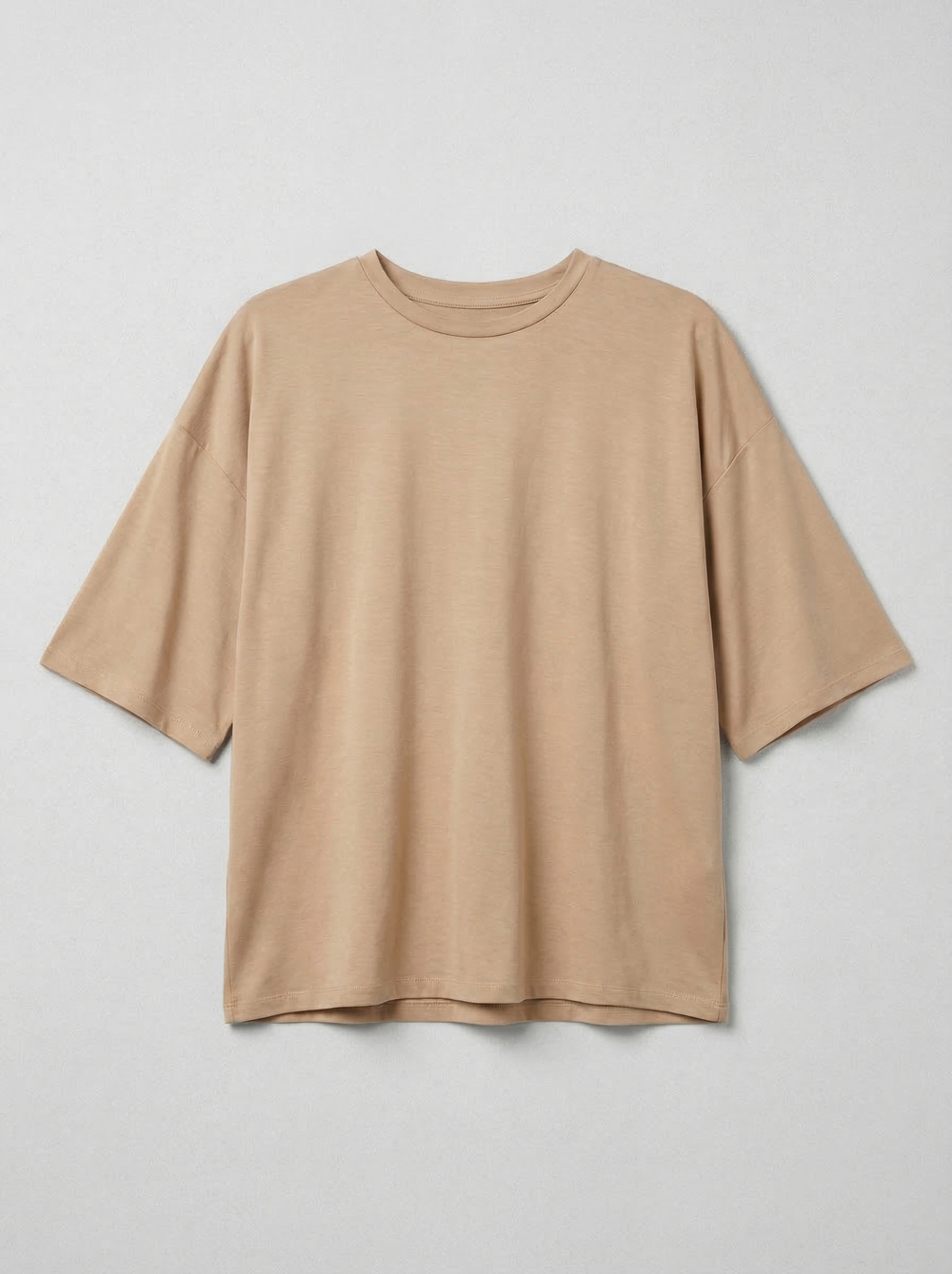 Свободная футболка из вискозы