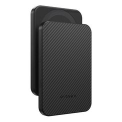 Внешний аккумулятор Pitaka Aramid Fiber Magnetic Power Bank Qi2 5000mAh 15W (PBQ2401) Black/Grey