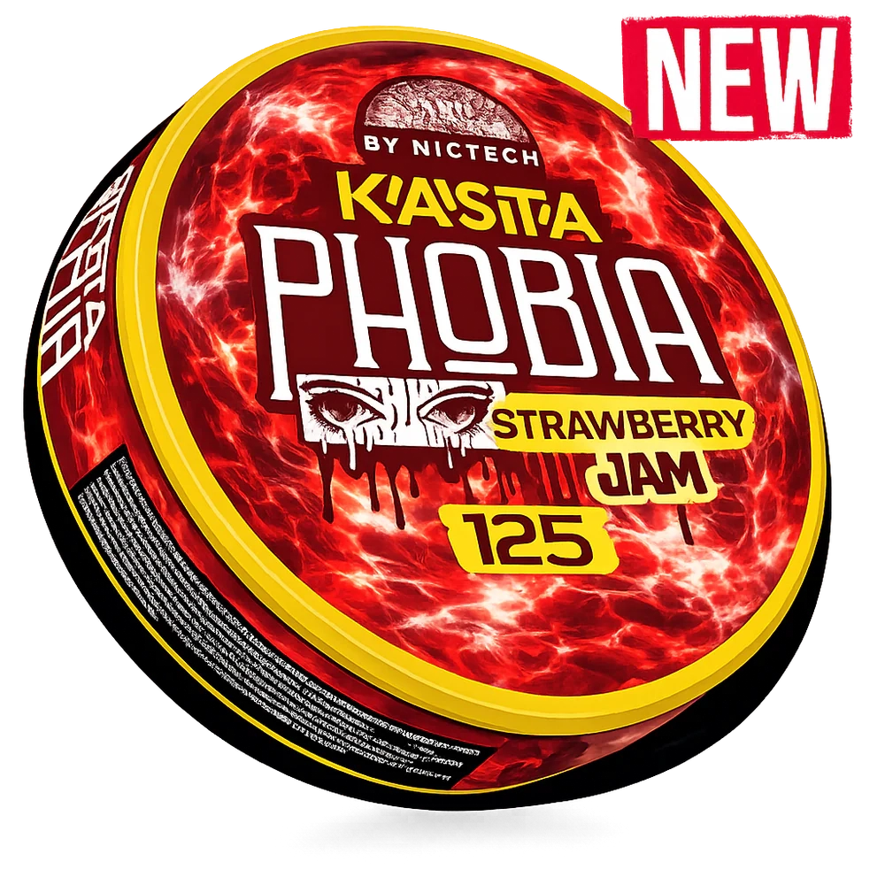 KASTA PHOBIA (125 МГ) - КЛУБНИЧНЫЙ ДЖЕМ