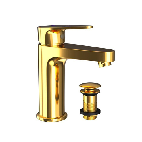 Смеситель однорычажный для раковины без сливного гарнитура VGP-GLD-81011BCLW