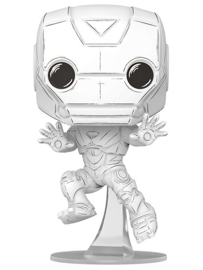 Фигурка Funko POP! Bobble Marvel Iron Man (Sketched Deco) (1572) 90298 / Фигурка Фанко ПОП! по мотивам вселенной "Марвел", Железный человек
