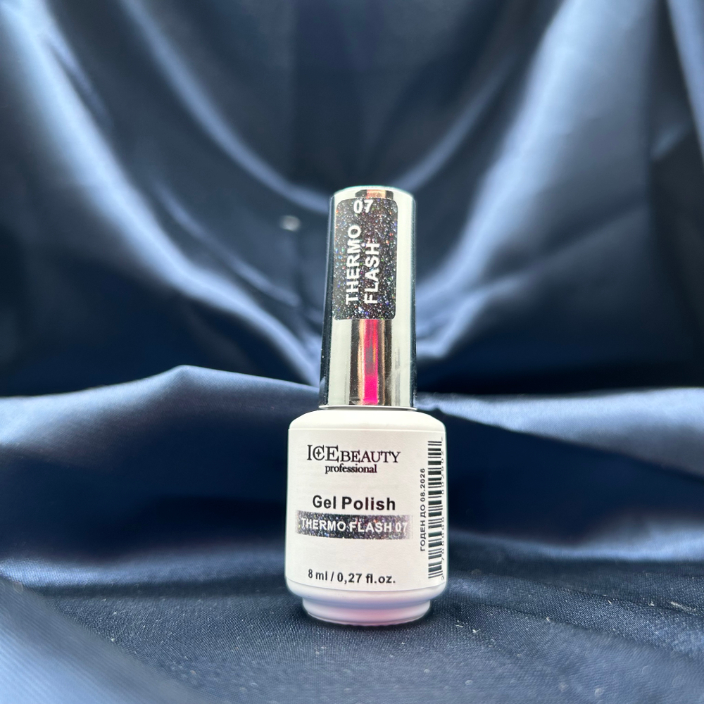 IceBeauty Гель-лак Thermo Flash 07, 8 мл