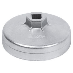 МАСТАК (103-44115) Съемник масляных фильтров, 91 мм, 15 граней, торцевой