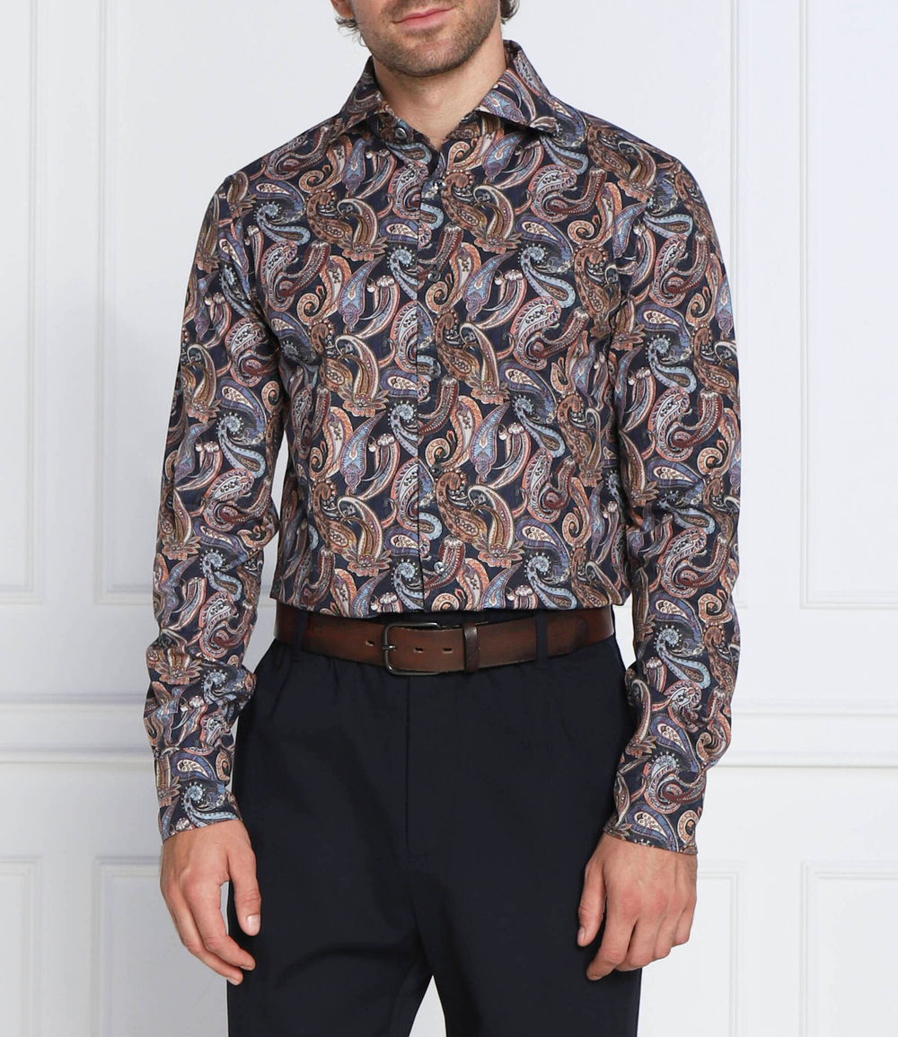 рубашка rivara van Laack - разноцветная(35 3011 NV 172119)