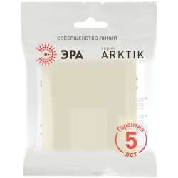 Вывод кабеля ЭРА Arktik 16-6001-02 слоновая кость | Эра Arktik