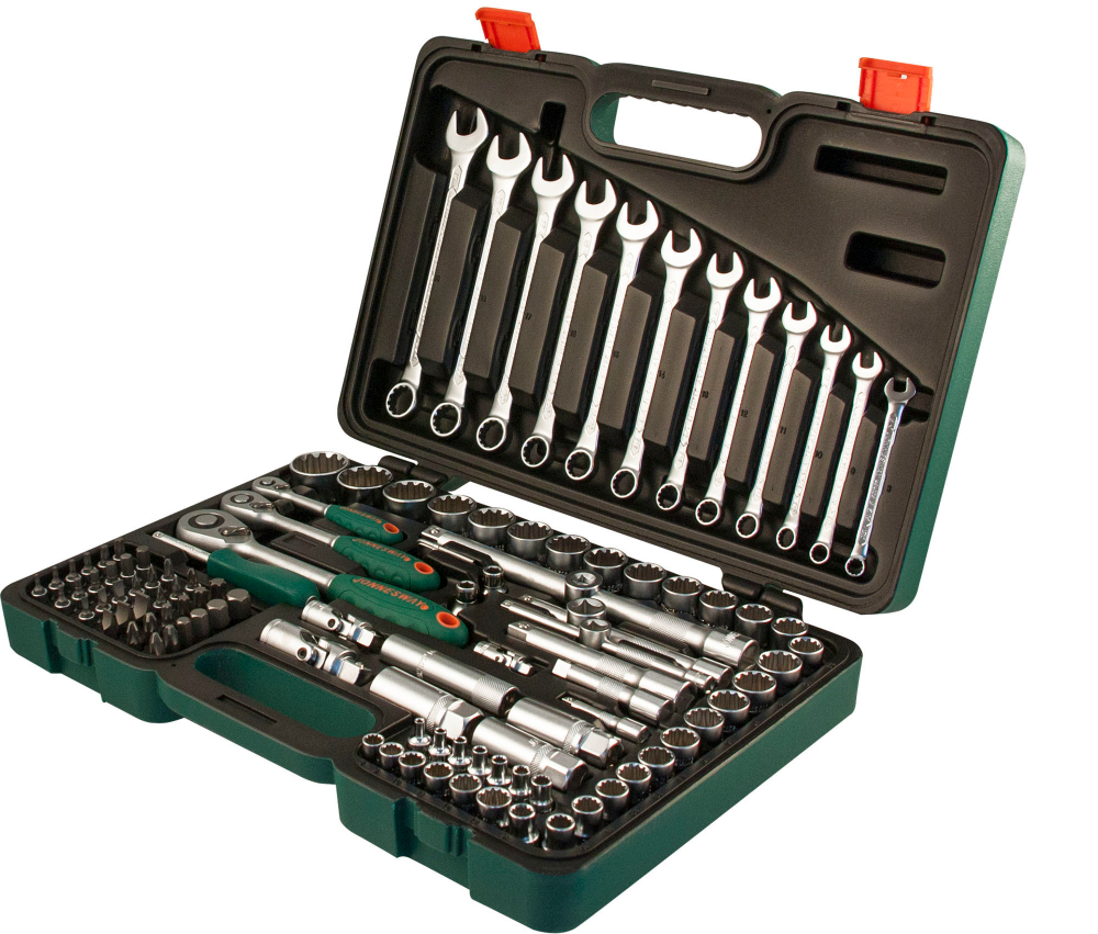 S68H5234111S Набор инструмента универсальный 1/4", 1/2"DR Super Tech, 111 предметов