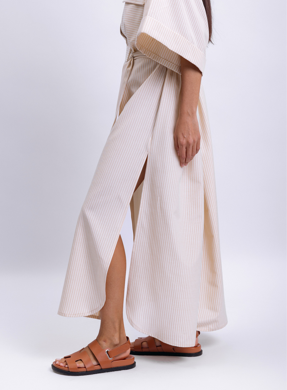 Платье-рубашка с коротким рукавом