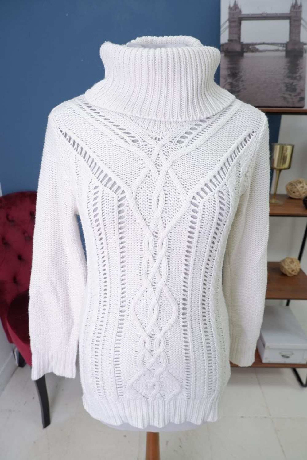 Джемпер Oodji  молочный 44 размер