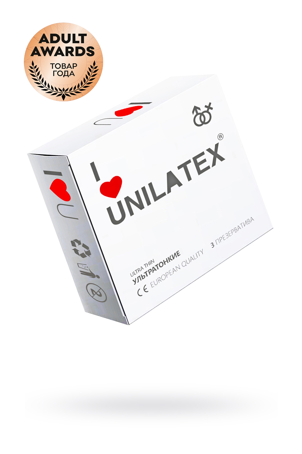 Презервативы Unilatex Ultrathin 3шт 3012Un