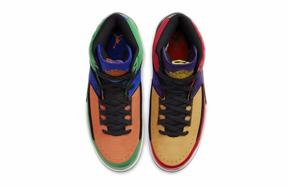Кроссовки Jordan Air Jordan 2 Retro Multi Color (Женская размерная сетка)