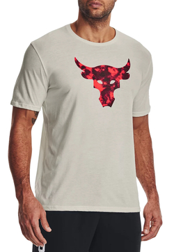 Футболка мужская Under Armour UA PJT ROCK BRAHMA BULL SS-WHT